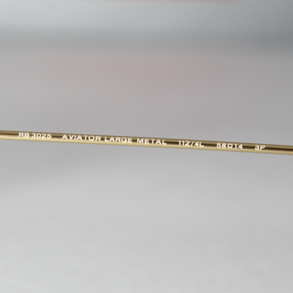 NEW!! RAY-BAN RB 3025 112/4L POLARIZED BLUE FLASH - Picture 6 of 7